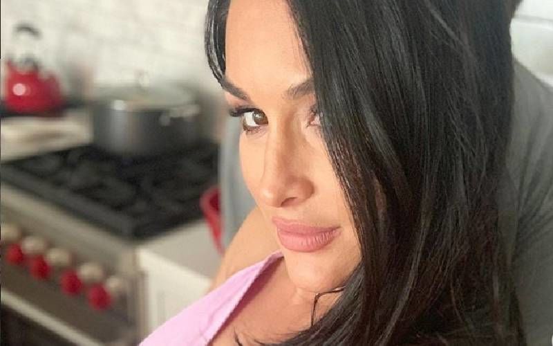 Heavily Pregnant WWE Star Nikki Bella Shows Off Her Huge Baby Bump In A Lingerie Set; Reveals Her Mother's Reaction To It