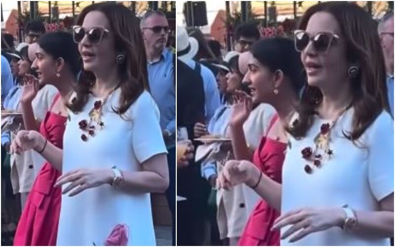 Anant-Radhika Cruise Party: Nita Ambani Slays In THIS Super Expensive Dress And A Pricey Sapphire-Embedded Watch, Here's How Much It Costs!