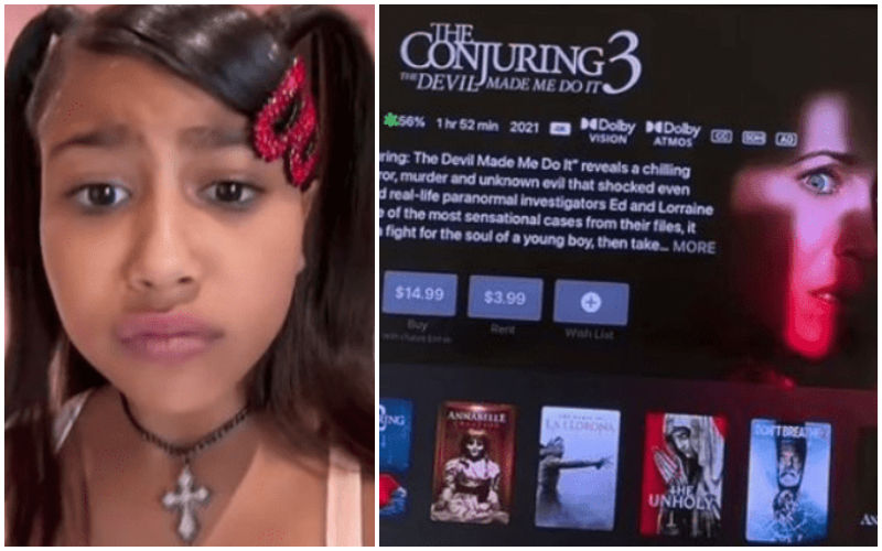 SHOCKING! Kim Kardashian's 9-year-old Daughter North, Claims R-rated ‘The Conjuring 3’ Is Her Favourite Movie-READ BELOW!