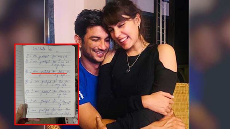 Sushant Singh Rajput Death Case: Fans Question Late Actor's Handwriting On The Gratitude List Shared By GF Rhea Chakraborty
