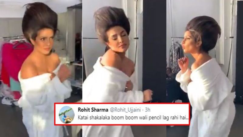 Priyanka Chopra Dancing In Her Crazy Hairdo Invites Trolls; Netizens  Compare The Actress To Jimmy Neutron, Shaka Laka Boom Boom Pencil