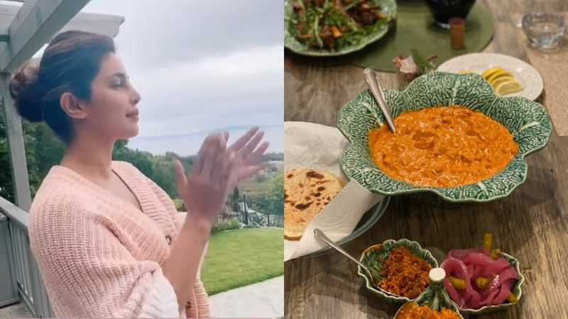 Priyanka Chopra Joins Janta Curfew, Claps From Her Balcony; Later Dishes On Naan And Curry - Dinner Of Our Dreams