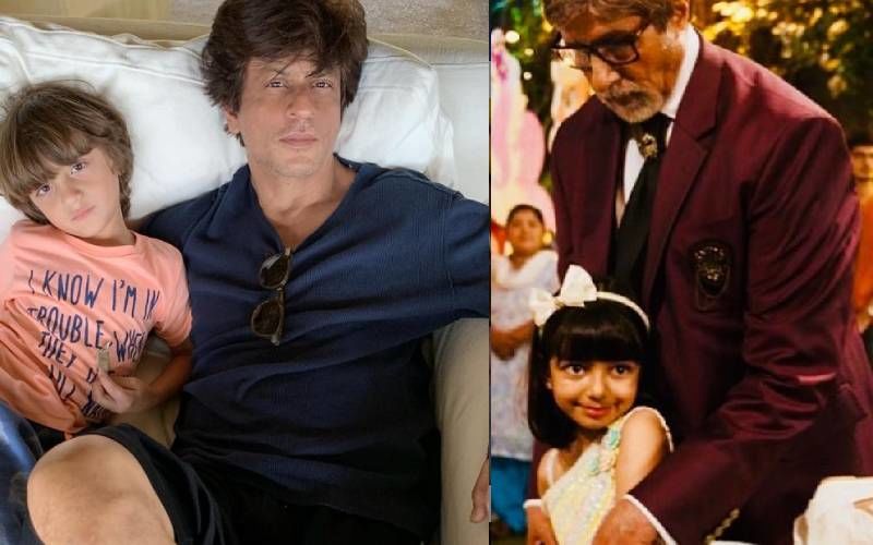 Shah Rukh Khan Picks AbRam - Aaradhya Bachchan's Pair To Be Next SRK-Kajol; Amitabh Bachchan Blesses 'Unke Mooh Mein Ghee Shakkar'