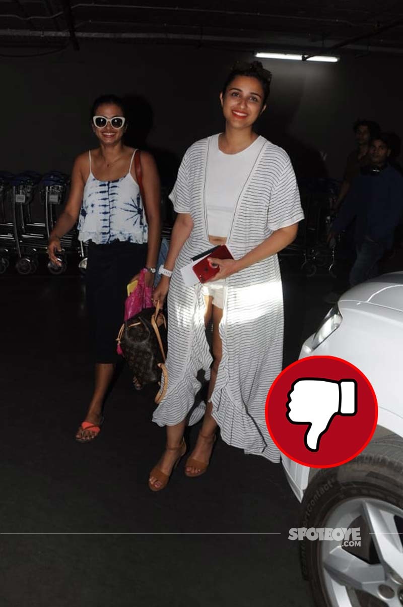 Parineeti Chopra Spotted At Mumbai Airport