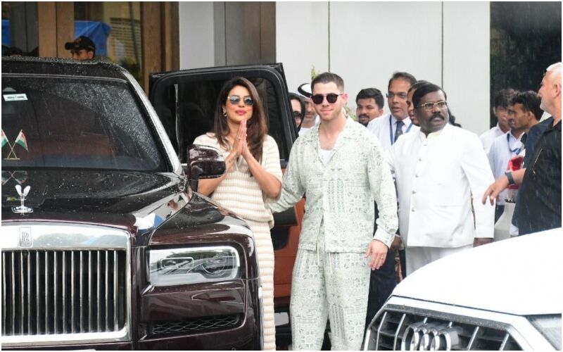 Priyanka Chopra-Nick Jonas Reach Mumbai To Attend Anant Ambani And Radhika Merchant's Wedding - WATCH VIRAL VIDEO