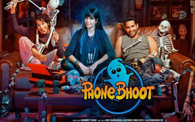 Phone Bhoot's Motion Poster OUT: Katrina Kaif, Siddhant Chaturvedi, And Ishaan Khatter Invites Us To  ‘Bhooton Ki Duniya’; Gear Up For THIS ‘Bhayaanak Comedy’