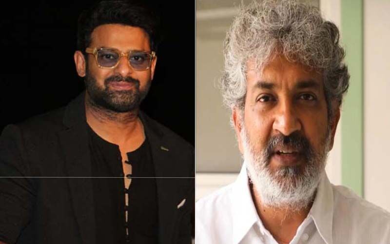 Prabhas And SS Rajamouli Get Mobbed At Airport As They Head To Meet CM Jagan Mohan Reddy To Discuss Ticket Price Issue -VIDEO INSIDE