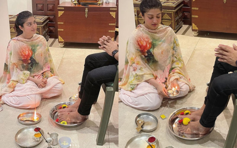 Hungama 2’s Pranitha Subhash Breaks Silence On Getting TROLLED For Sitting At Her Husband's Feet For Ritual: ‘I’ve Always Been A Traditional Girl’