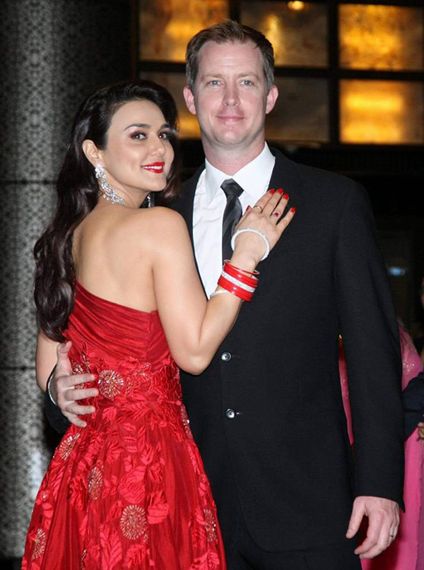 Preity Zinta and Gene Goodenough