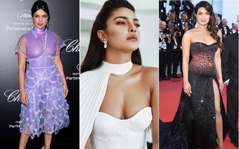 Hello, Miss Sunshine! - Cannes: Sonam Goes Chic In Plunging Neckline;  Aishwarya, Priyanka-Nick Dazzle