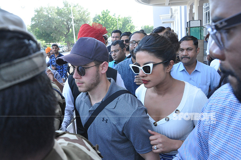 Priyanka Chopra And Nick Jonas At Jodhpur