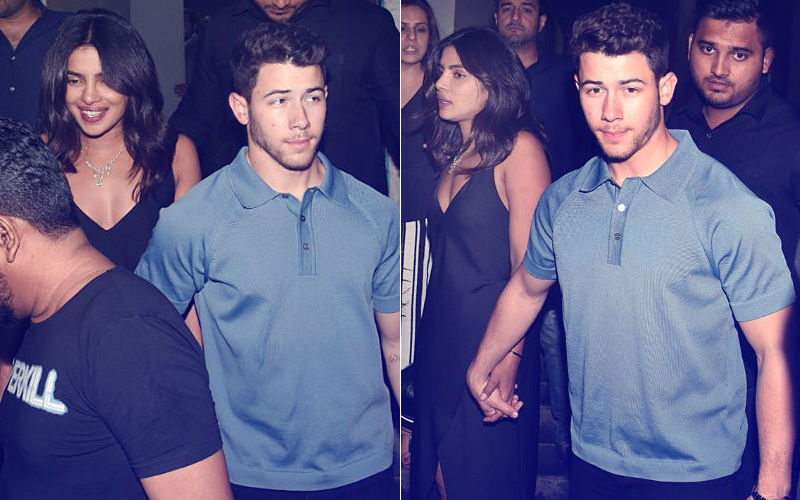 Priyanka Chopra And Nick Jonas Step Out For Dinner With Friends – View Pics And Videos