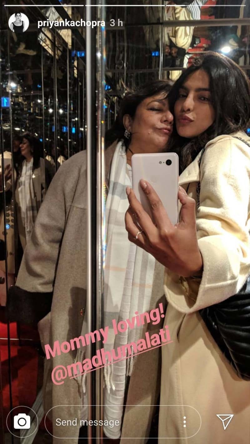 Priyanka Chopras Instagram Story