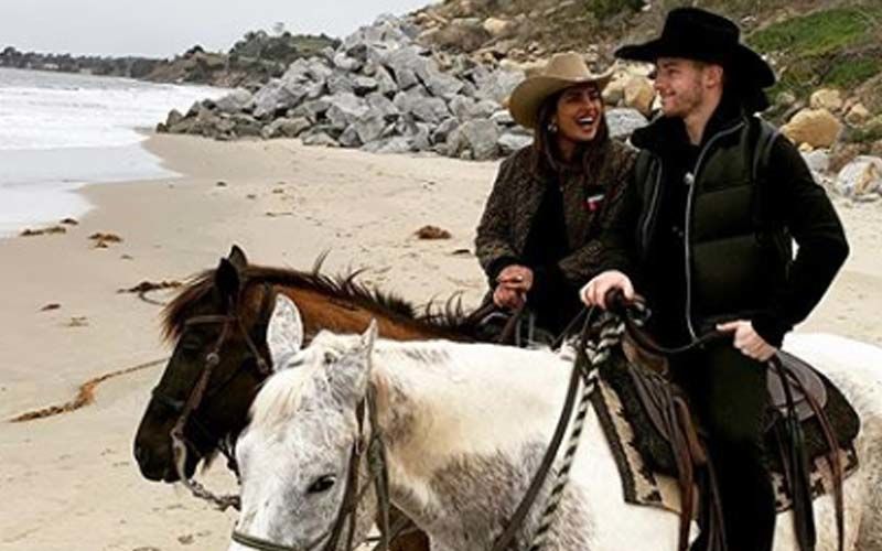 Priyanka Chopra And Nick Jonas' Idea Of A Romantic Sunday Is All About Horse Riding By The Beach; We Are So J