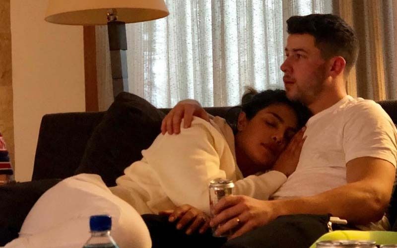 Internet Goes Berserk Asking, 'Who Clicked Priyanka Chopra Sleeping In Nick Jonas’ Arms?' Actress Lets Out The Suspense