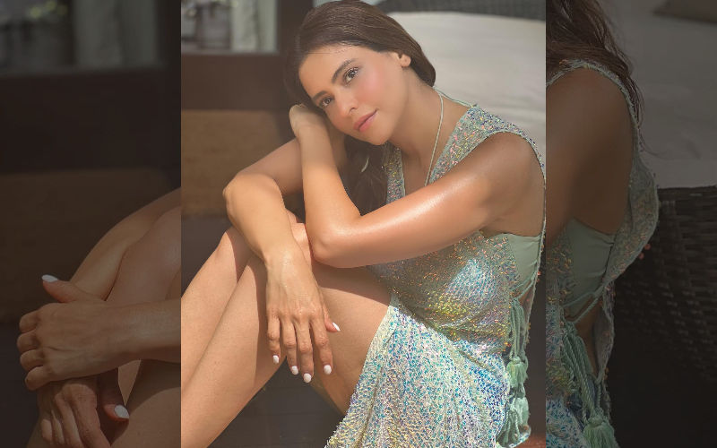 Aamna Sharif Stuns In Sexy Pastel Blue Sequin Dress During Her Maldives Vacation - See Photos