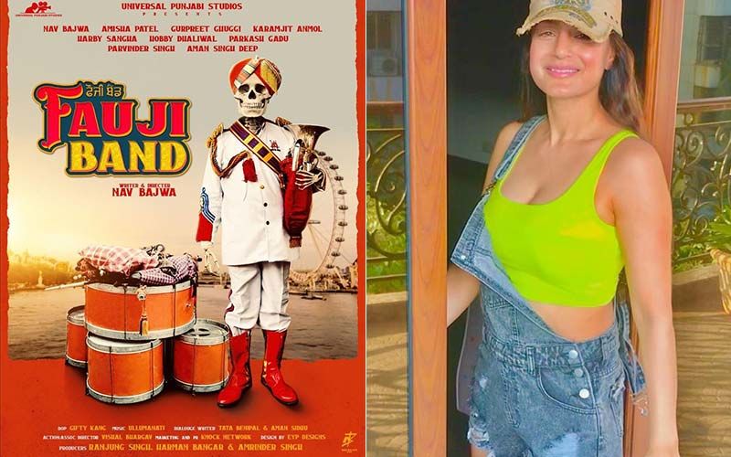 Ameesha Patel To Star In Punjabi Movie ‘Fauji Band’; Reveals The First Poster