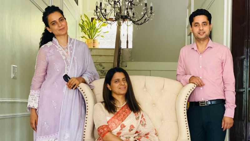 INSIDE Rangoli Chandel's House; Thanks Her 'Doll' Kangana Ranaut For Designing And Choosing Desi Products Over International