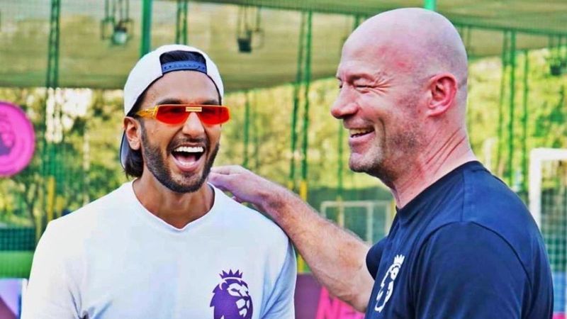 Ranveer Singh Shares His 'Footballing Royalty' Moment As He Meets Premier League Legend Alan Shearer