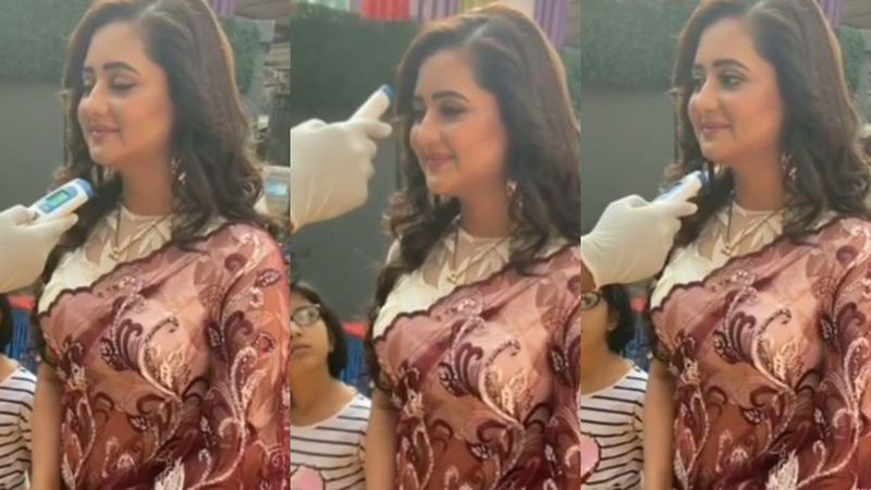 Coronavirus Outbreak: Rashami Desai Tested By Lab Officials On The Sets Of Naagin 4; Actress Cooperates – VIDEO