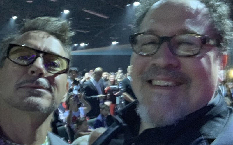 Iron Man Robert Downey Jr And Happy Hogan Aka Jon Favreau's Selfie At D23 Expo Is Enough To Make Us Smile All Day!