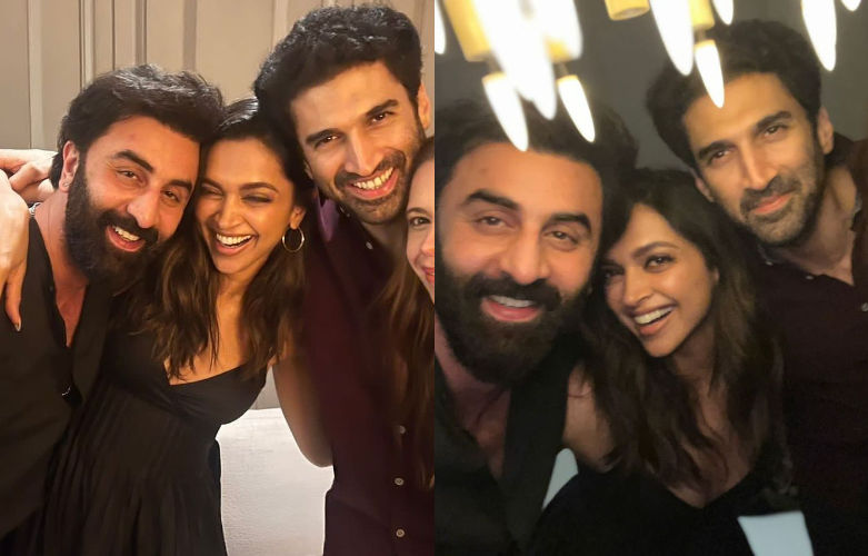 Alia Bhatt and Ranbir Kapoor spotted at Dharma office twinning in black  outfits, Photos