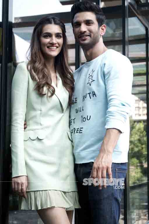 Sushant Singh Rajput and Kriti Sanon