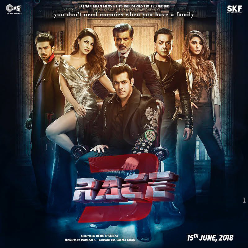 Race 3 Poster