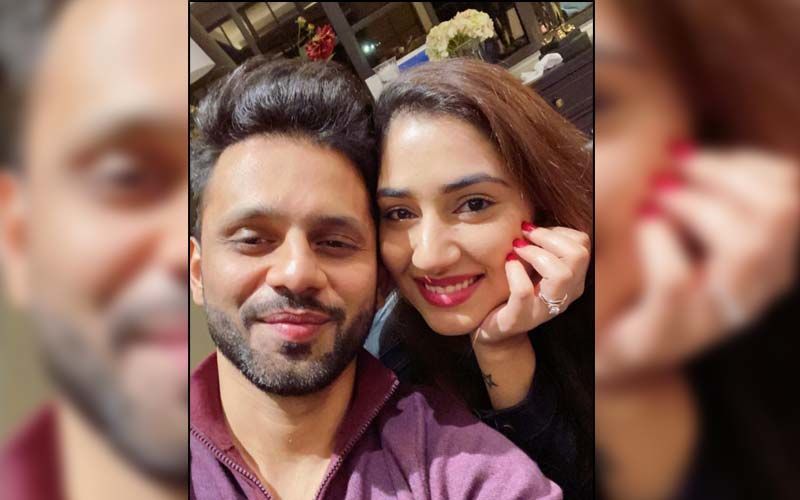 Khatron Ke Khiladi 11 Contestant Rahul Vaidya And His Girlfriend Disha Parmar Can't Stop Smiling As They Connect Over A Video Call And It's Beyond Cute