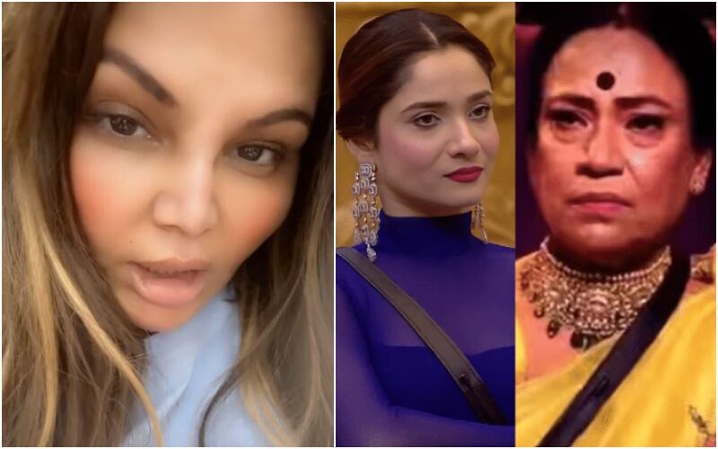 Rakhi Sawant SCHOOLS Ankita Lokhande's Mother-In-Law Ranjana Jain For Accusing The Actress; Says 'Kaikeyi Na Bano Mataji' - WATCH