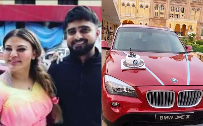 WHAT! Rakhi Sawant’s New Boyfriend Adil Khan Durrani Has Gifted Her Swanky BMW-See VIDEO