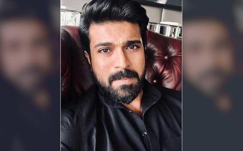 VIRAL! Ram Charan's Fans Gather At Airport, Climb Walls Of The Hotel To Get A Glimpse Of The Actor In Visakhapatnam -VIDEOS INSIDE