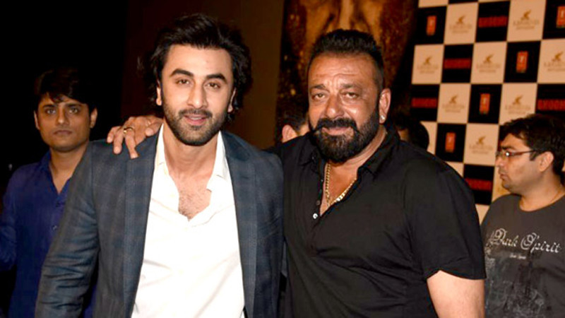 Ranbir and Sanjay Dutt Ranbir and Sanjay Dutt