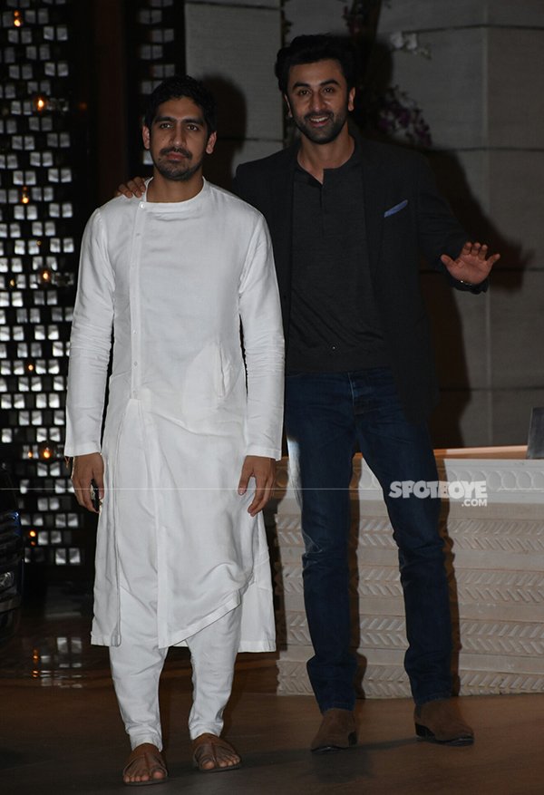 Ranbir Kapoor walked in with his buddy Ayan Mukerji