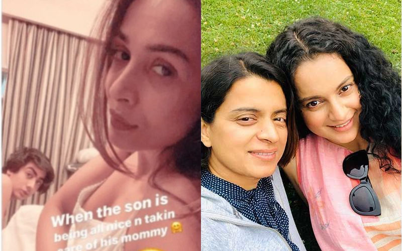When Kangana Ranaut’s Sister Rangoli ATTACKED Malaika Arora For Showing Off Her Cleavage While Posing With Son Arhaan: ‘This Is Modern Indian Mother’