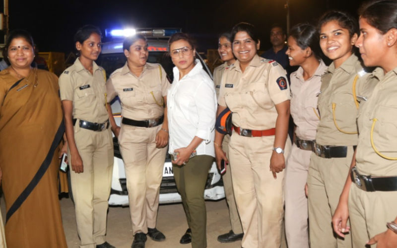 Mardaani 2: Rani Mukerji Meets Special Night Patrol Police, Salutes Them For Their Sacrifice