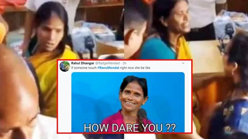Ranu Mondal’s ‘Don’t Touch Me’ Moment Gives Birth To Some Hilarious Memes – Pictures Inside