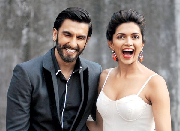 Ranveer Singh Deepika Padukone smiles