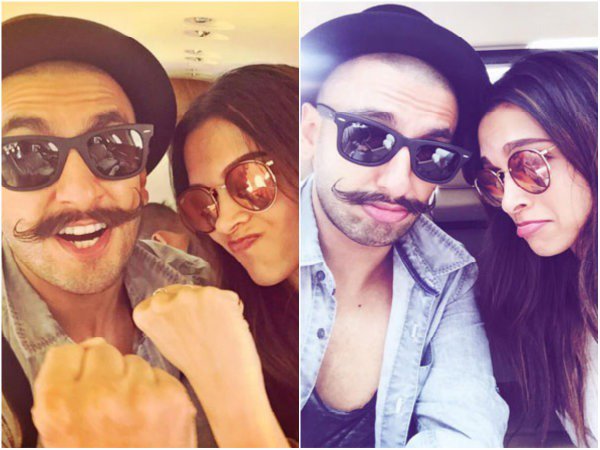 Ranveer Singh With Deepika Padukone