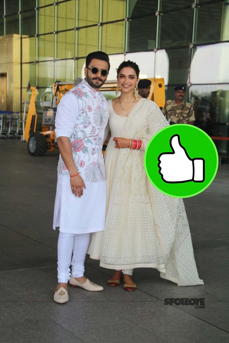 Ranveer and Deepika Are All Smiles