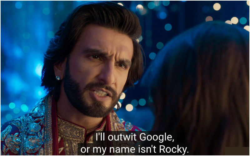 Google Reacts To Ranveer Singh's Dialogue From Rocky Aur Rani Kii Prem Kahaani! Check Out The Hilarious Reply From Tech Giant-READ BELOW