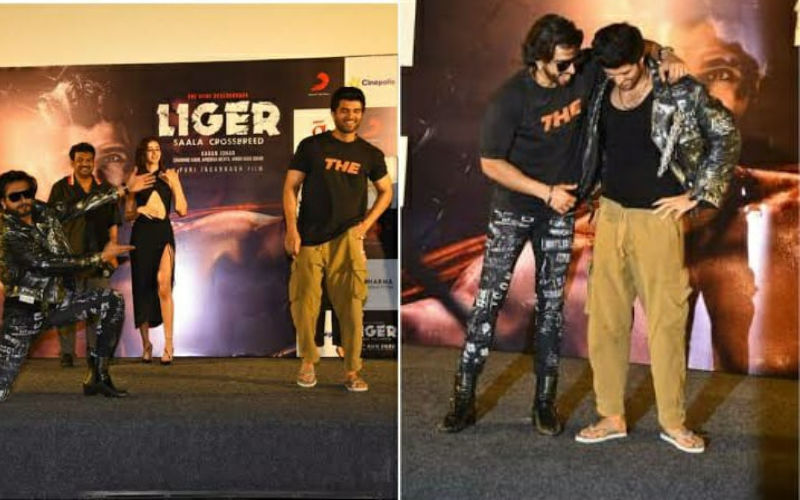 Ranveer Singh Pokes Fun At Vijay Devarakonda As He Promotes Liger In Slippers; Says ‘Bhai Ka Style Dekho’-READ BELOW