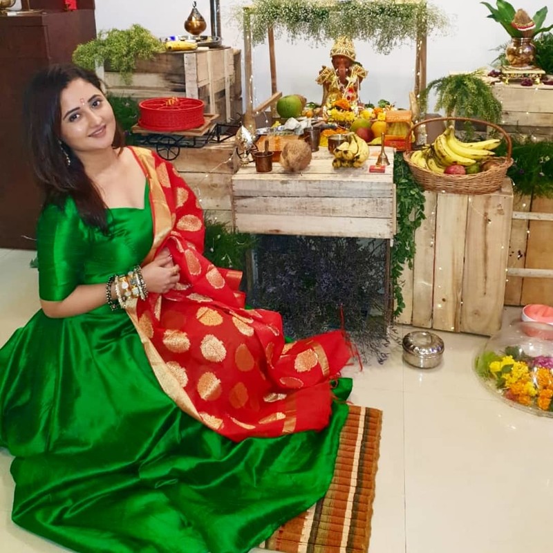 Rashmi Desai Home Ganpati