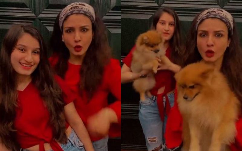 Raveena Tandon And Her Daughter's Performance To Shehnaaz Gill's 'Twada Kutta Tommy' Viral Mashup Is Hilariously Adorable – Watch