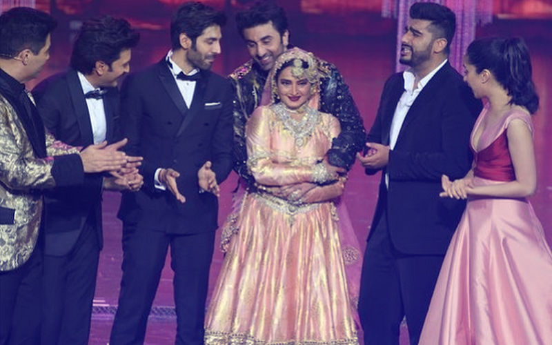 Back After 20 Years, Rekha Grooves To Salaam-E-Ishq With Ranbir, Arjun, KJo, Shraddha & We Are Floored!