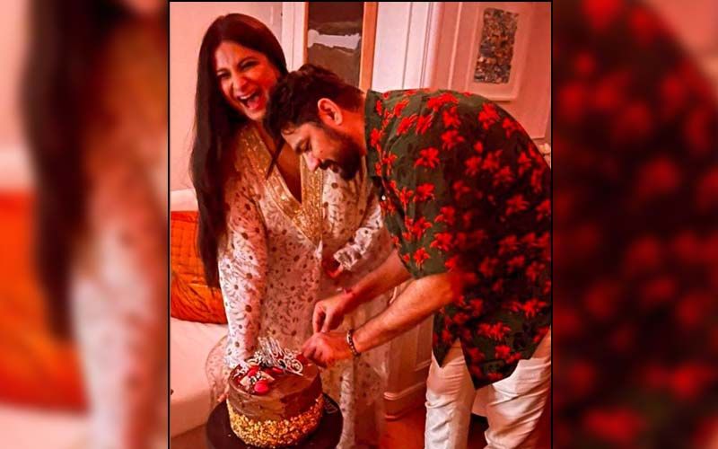 Newlyweds Rhea Kapoor And Karan Boolani Are All Smiles As They Cut A Cake To Embark On Their New Journey
