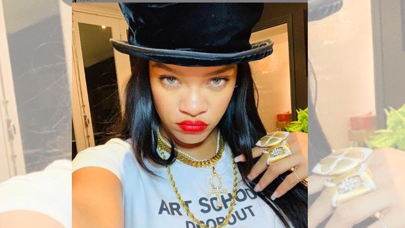 Rihanna Drops A Titillating Picture Posing In A Floral Bikini; Fans Ask 'Where's The New Music Babe'