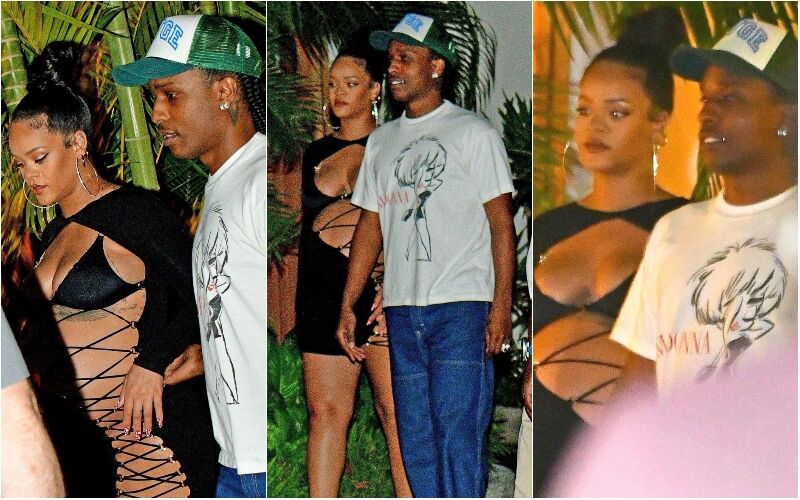 Rihanna And A$AP Rocky Shut Down Break-Up Rumors As They Step Out For Dinner Date In Barbados-SEE PICS