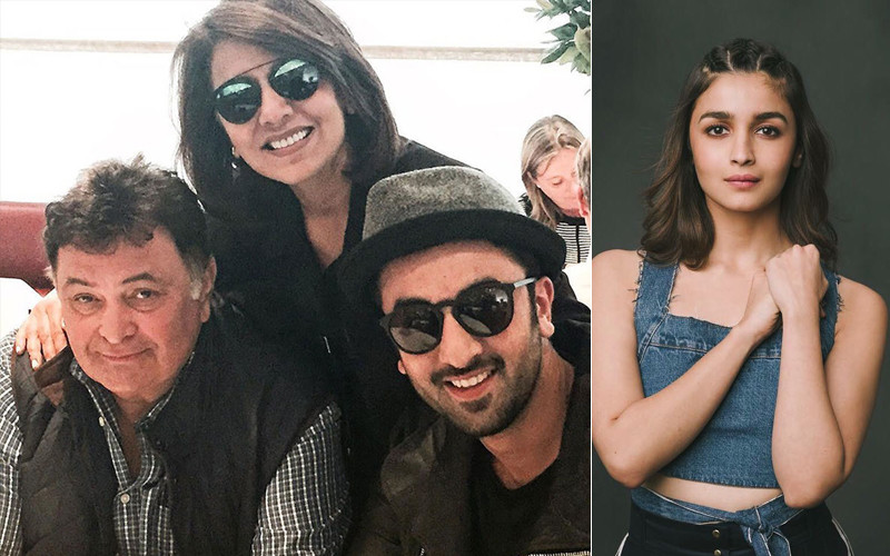 Rishi Gets Treated In Nyc Ranbir s Ladylove Alia Reaches To Be With Kapoors