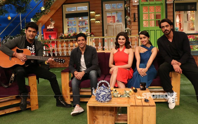 Rock On 2 Rocked The Kapil Sharma Show, Here Are The Pictures